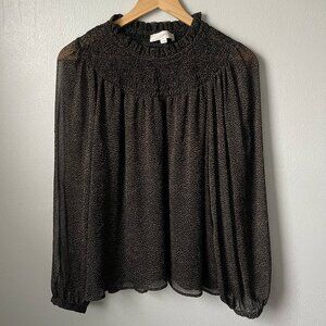 LOFT Women's Long Sleeve Blouse